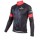 2016 BIANCHI-MILANO SORISOLE Wielershirt Lange Mouwen Rood Zwart