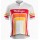 2016 Bontrager Wielerkleding Wielershirt Korte Mouw Oranje Rood