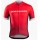 2016 Bontrager Wielerkleding Wielershirt Korte Mouw Rood Zwart