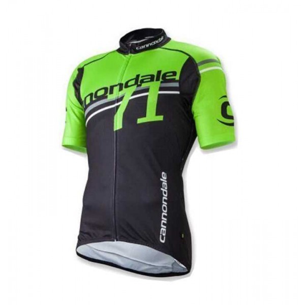 2016 Cannondale Groen Zwart Wielershirt Met Korte Mouwen