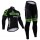 2015 Cannondale Garmin Wielerkleding Set Wielershirt Lange Mouw+Lange Fietsbroeken