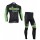 2015 Cannondale Garmin Fietskleding Wielershirt Lange Mouw+Lange Fietsbroeken