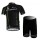 Cannondale Pro Team Wielerkleding Set Wielershirts Korte+Korte Fietsbroeken Zwart