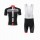 2014 Castelli Cervelo Fietskleding Set Fietsshirt Met Korte Mouwen+Korte Koersbroek Zwart