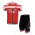 Castelli 2014 Wielerkleding Set Wielershirts Korte Mouw+Fietsbroek Rood