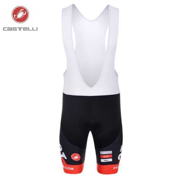 Castelli 3T 2014 Wielershirts Korte Koersbroek Zwart Rood