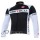 Castelli Pro Team Wielershirts Lange Mouwen Wit Zwart