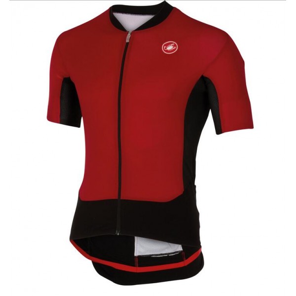 2016 Castelli RS Wielershirt Korte Mouw Rood