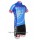 Castelli Velocissimo Giro Wielerkleding Set Set Wielershirts Korte Mouw+Fietsbroek Blauw