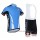 Castelli Climber Fietskleding Set Fietsshirt Met Korte Mouwen+Korte Koersbroek Blauw