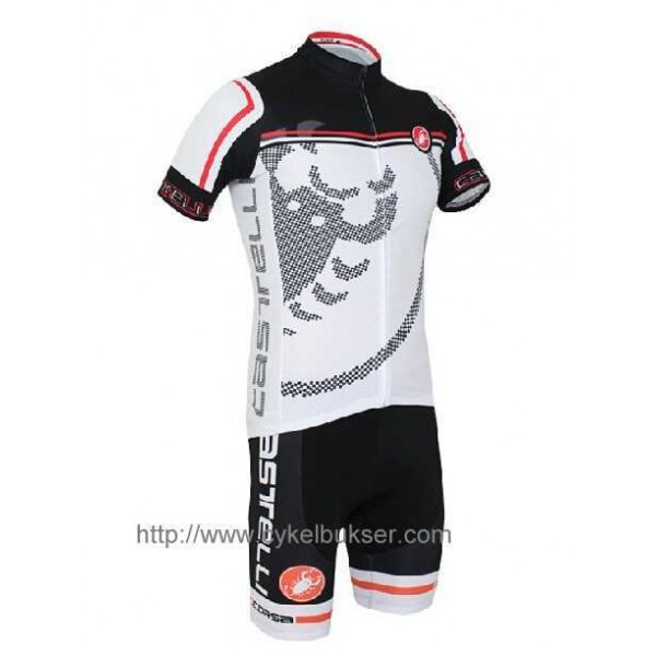 Castelli Velocissimo Giro Wielerkleding Set Set Wielershirts Korte Mouw+Fietsbroek