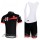 Castelli 3T Fietskleding Set Fietsshirt Met Korte Mouwen+Korte Koersbroek Zwart