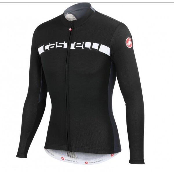 2016 Castelli Prologo 4.0 Wielershirt Lange Mouwen Zwart