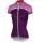 2016 Castelli Vrouwen Duello Wielershirt Korte Mouw Purper