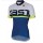 2016 Castelli Meta Wielershirt Korte Mouw Blauw Wit