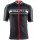 2015 Craft Bike Grand Tour Zwart-Rood Wielershirt Met Korte Mouwen