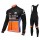 2016 DE ROSA Wielerkleding Set Wielershirt Lange Mouw+Lange Fietsbroeken Bib