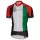 2015 Dubai Tour Wielershirt Met Korte Mouwen Groen Wit