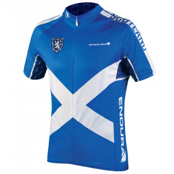 2016 Endura Wielershirt Met Korte Mouwen Blauw