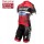 2016 Etixx Quick Step Fietskleding Set Fietsshirt Met Korte Mouwen+Korte Koersbroek Rood