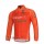 Euskaltel-Euskadi Pro Team Wielershirts Lange Mouwen Oranje