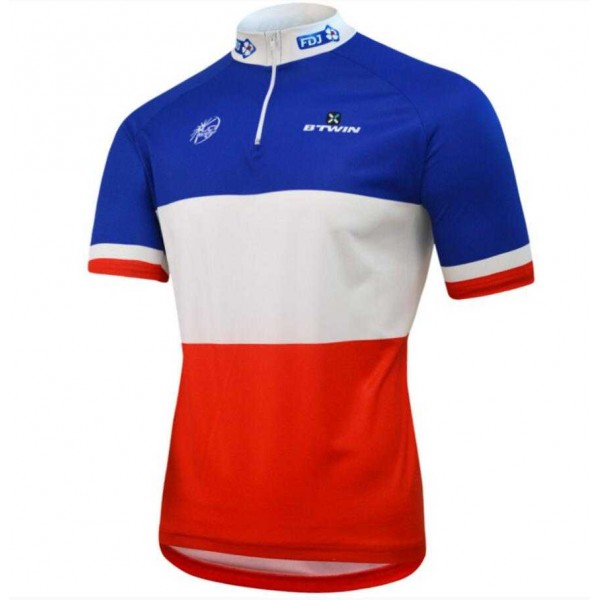 2015 Francaise Des Jeux Wielershirt Met Korte Mouwen