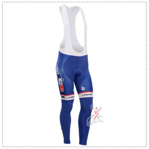 FDJ.Fr 2014 Lange Fietsbroeken Bib Blauw