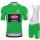 Green Alpecin Fenix Tour De France 2021 Team Fietskleding Set Wielershirts Korte Mouw+Korte Fietsbroeken Bib FrTIlo