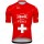 Alpecin Fenix Swiss Pro Team 2021 Wielerkleding Fietsshirt Korte Mouw QKJE5x