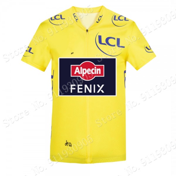 Alpecin Fenix Tour De France Pro Team 2021 Wielerkleding Fietsshirt Korte Mouw F872qq