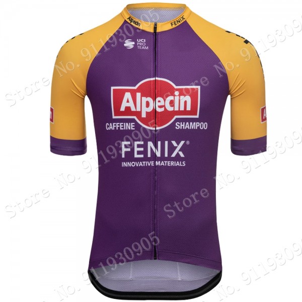 Purple France Tour Alpecin Fenix New Pro Team 2021 Wielerkleding Fietsshirt Korte Mouw YlBV7Q