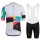 EF Education Frist Tour De France 2021 Team Fietskleding Set Wielershirts Korte Mouw+Korte Fietsbroeken Bib KDrPkX