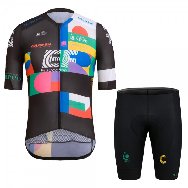 EF Education Frist Tour De France 2021 Team Fietskleding Fietsshirt Korte Mouw+Korte Fietsbroeken K4sH0q