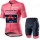Pink Giro D'italia 2021 Ineos Grenaider Fietskleding Set Wielershirts Korte Mouw+Korte Fietsbroeken Bib NAafGS