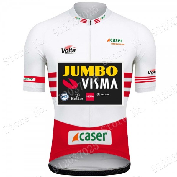 Jumbo Visma Volta 2021 Team Wielerkleding Fietsshirt Korte Mouw RYpfuS