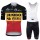 Jumbo Visma Belgium 2021 Team Fietskleding Set Wielershirts Korte Mouw+Korte Fietsbroeken Bib TWYBVq