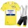 Yellow Deceuninck Quick Step Tour De France 2021 Team Fietskleding Fietsshirt Korte Mouw+Korte Fietsbroeken Scpvs3