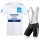 White Deceuninck Quick Step Tour De France 2021 Team Fietskleding Fietsshirt Korte Mouw+Korte Fietsbroeken XHGk9l