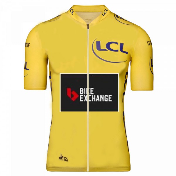 Bike Exchange Tour De France Pro Team 2021 Fietsshirt Korte Mouw FlxzXt