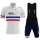 Israel Start Up France Pro Team 2021 Fietskleding Set Wielershirts Korte Mouw+Korte Fietsbroeken Bib YA3GPp