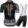 Qhubeka 2021 Team Wielerkleding Fietsshirt Korte Mouw+Korte Fietsbroeken LH04mY