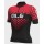 Wielerkleding Profteams 2020 Ale PR-S Hexa Wielershirt Met Korte Mouwen Zwart-Rood L13348419-02