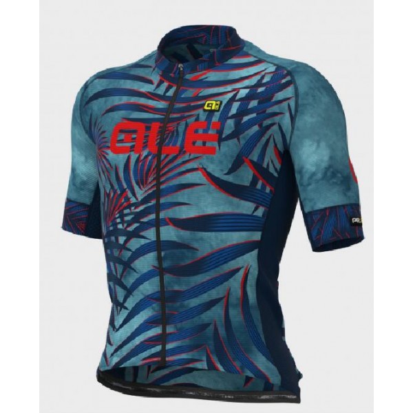 Wielerkleding Profteams 2020 Ale Graphics Prr Sunset Wielershirt Met Korte Mouwen Blauw L11843519-02