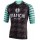 Wielerkleding Profteams 2020 BIANCHI MILANO Flumini Wielershirt Met Korte Mouwen Zwart/Groen