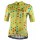 Wielerkleding Profteams 2020 Dames BIANCHI MILANO Silis Wielershirt Met Korte Mouwen Giallo