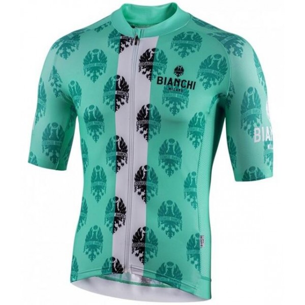 Wielerkleding Profteams 2020 BIANCHI MILANO Roncaccio Wielershirt Met Korte Mouwen Groen