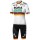 Wielerkleding Profteams 2020 BORA-Hansgrohe German Champion Fietskleding Set Wielershirt Korte Mouwen+Fietsbroek Korte Geel