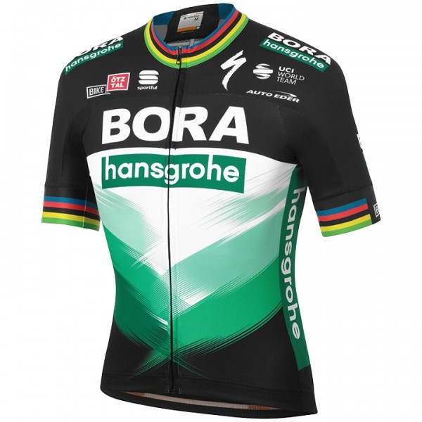 Wielerkleding Profteams 2020 Wielershirt Met Korte Mouwen BORA-Hansgrohe Peter Sagan Ex-Weltmeister