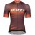 Wielerkleding Profteams 2020 SCOTT RC Pro Wielershirt Met Korte Mouwen Orange/Zwart