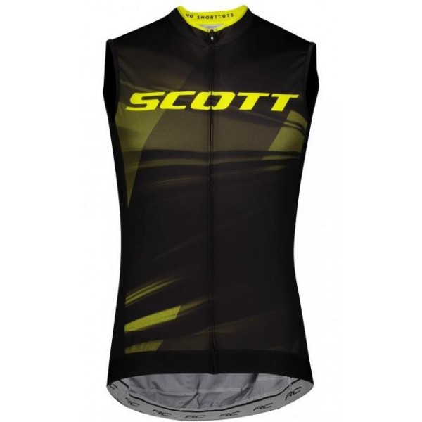 Wielerkleding Profteams 2020 SCOTT RC Pro Maglia Senza Maniche Zwart